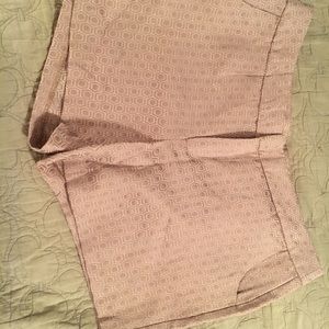 Metaphor champagne colored shorts